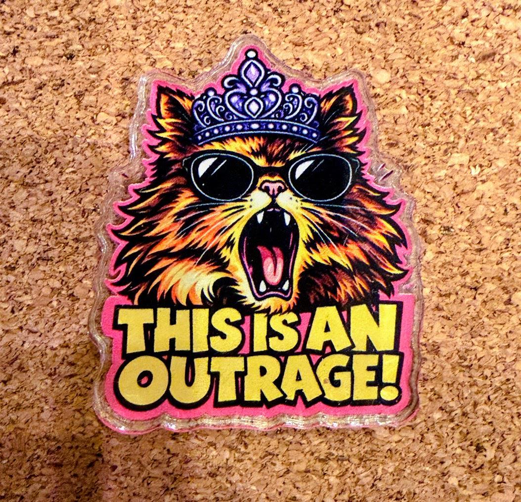 Dungeon Crawler Carl Acrylic Pins | Princess Donut, Mongo, Prepotente Designs (24 Designs)
