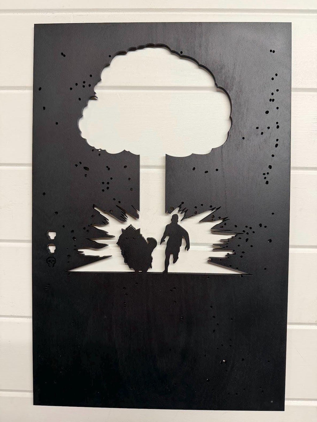 Carl's Doomsday Scenario Book Cover Wall Art | Book 2 Decor | Layered Wood Sign | 3D Laser Cut Birch | Nerdy Gift | LitRPG