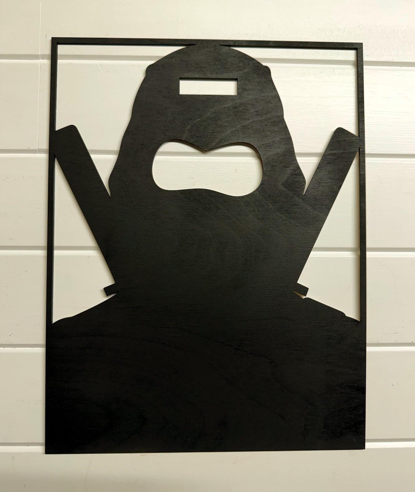Deadpool “Oh No Anyway” Layered Wood Wall Art | 3D Laser Cut Marvel Decor | Funny Meme Superhero Sign | Handmade Comic Wall Hanging