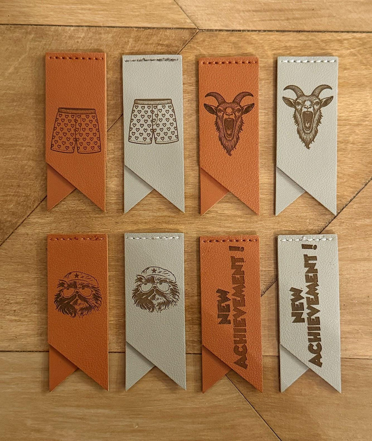 Leather Bookmarks - Dungeon Crawler Carl Bookmarks - 4 designs available