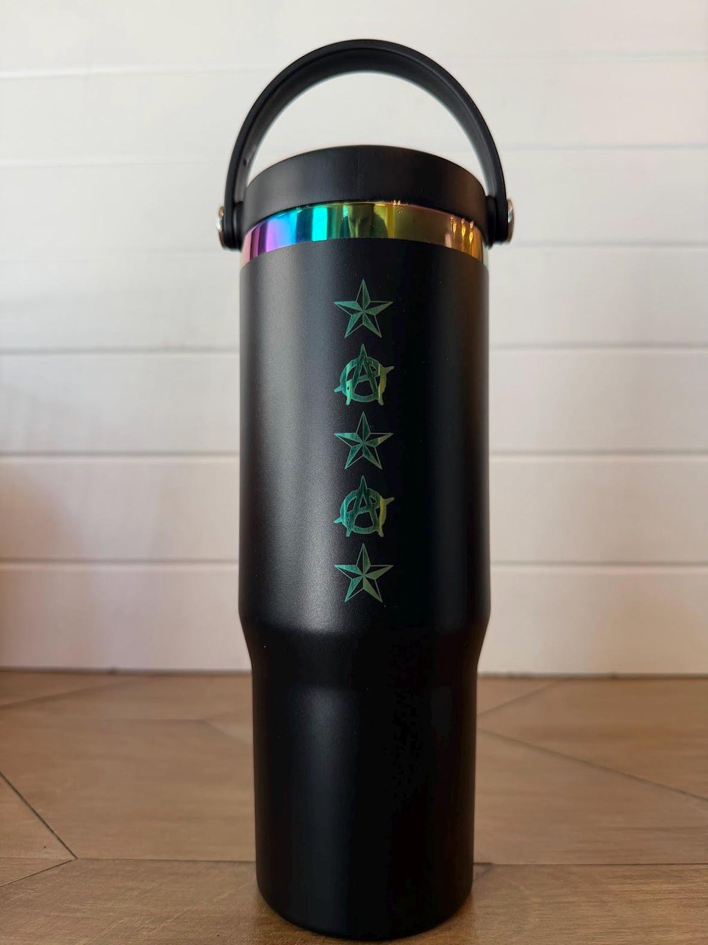 Viva La Revolucion, Carl 30 oz. Tumbler | Princess Donut Cup | Dungeon Crawler Carl 30oz Rainbow Stainless Steel | Black or White