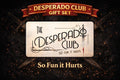 Desperado Club Gift Set – Dungeon Crawler Carl Inspired Tumbler, Pin, Keychain