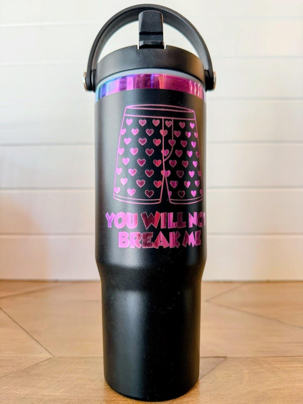 Carl's Jug O Boom | Dungeon Crawler Carl Tumbler |  30oz Rainbow Engraved Cup | Black or White Stainless Steel