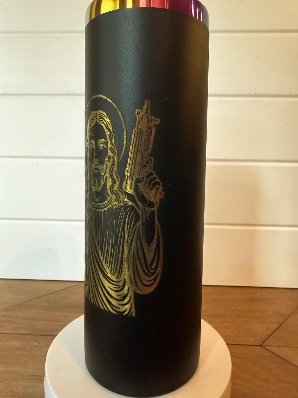HeyZoos, Uzi Jesus - Dungeon Crawler Carl - 20oz Slim Tumbler