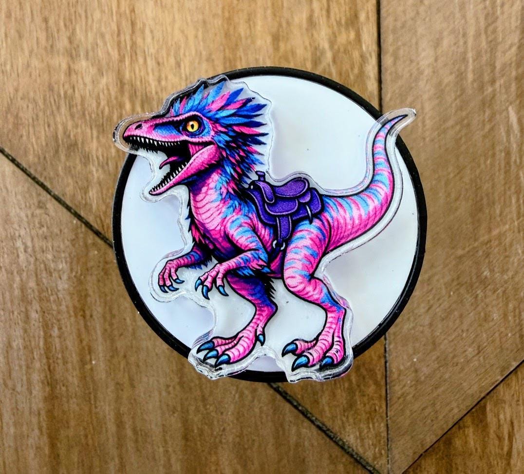 Dungeon Crawler Carl Phone Grip | Acrylic Pop Socket | Nerdy Phone Holder | Gamer Phone Stand | Geek Gift | DCC Collection