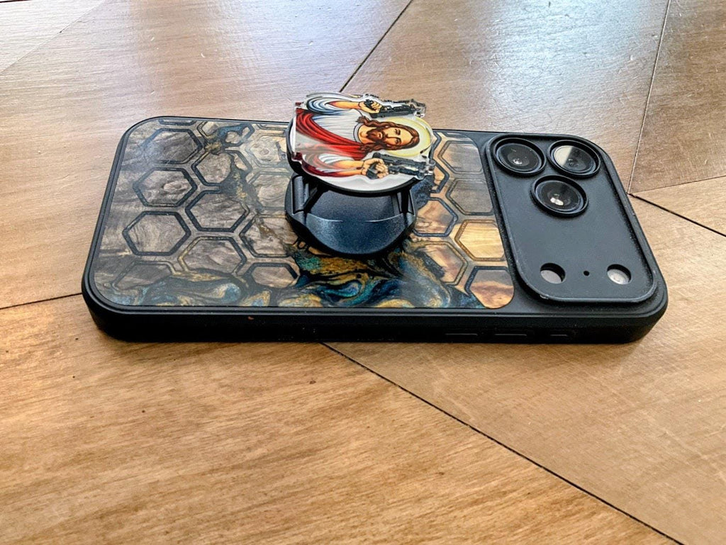 Dungeon Crawler Carl Phone Grip | Acrylic Pop Socket | Nerdy Phone Holder | Gamer Phone Stand | Geek Gift | DCC Collection