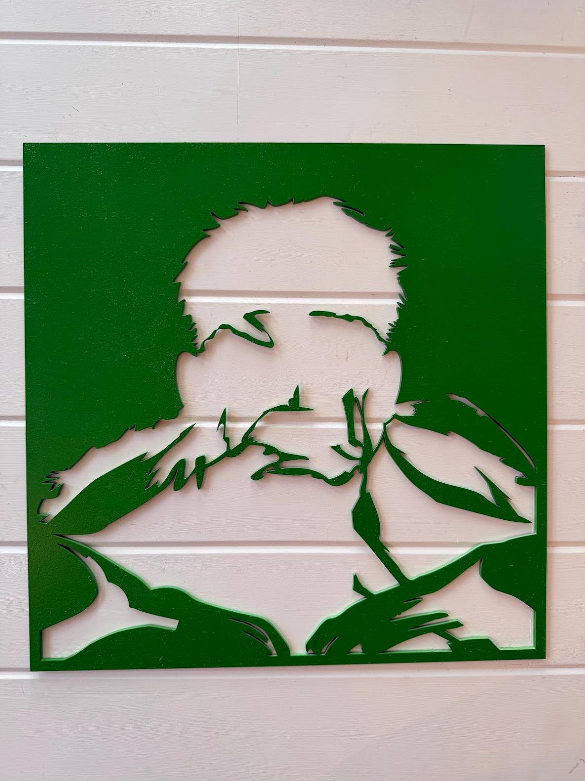 Incredible Hulk Layered Wood Wall Art | Marvel Inspired Decor | Hand Painted Laser Cut Sign | 3D Wood Art | Comic Book Wall Decor