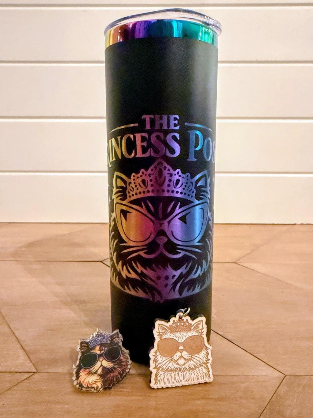 Princess Posse Gift Set – Dungeon Crawler Carl Inspired Tumbler, Pin, Keychain