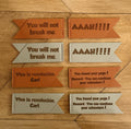 Leather Bookmarks - Dungeon Crawler Carl Bookmarks - 4 designs available