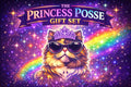 Princess Posse Gift Set – Dungeon Crawler Carl Inspired Tumbler, Pin, Keychain
