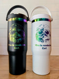Viva La Revolucion, Carl 30 oz. Tumbler | Princess Donut Cup | Dungeon Crawler Carl 30oz Rainbow Stainless Steel | Black or White
