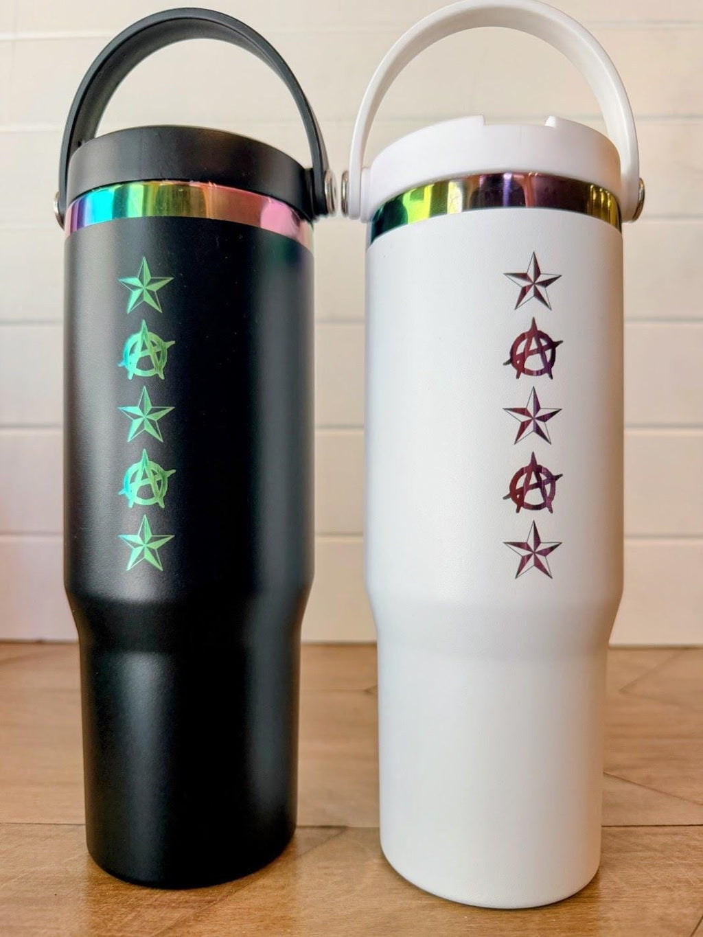 Viva La Revolucion, Carl 30 oz. Tumbler | Princess Donut Cup | Dungeon Crawler Carl 30oz Rainbow Stainless Steel | Black or White
