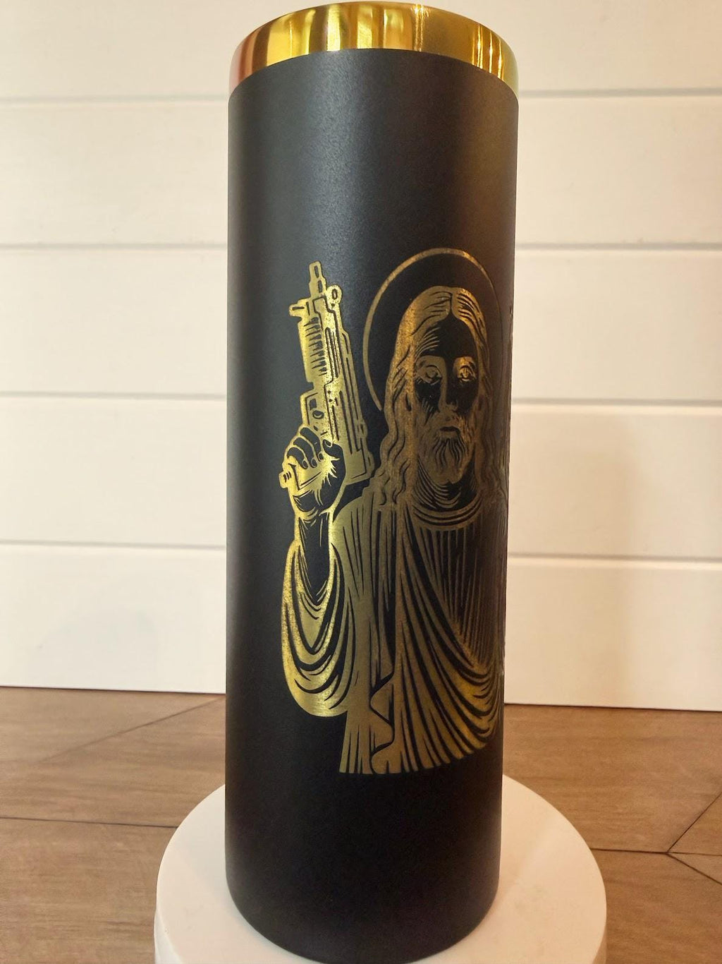 HeyZoos, Uzi Jesus - Dungeon Crawler Carl - 20oz Slim Tumbler