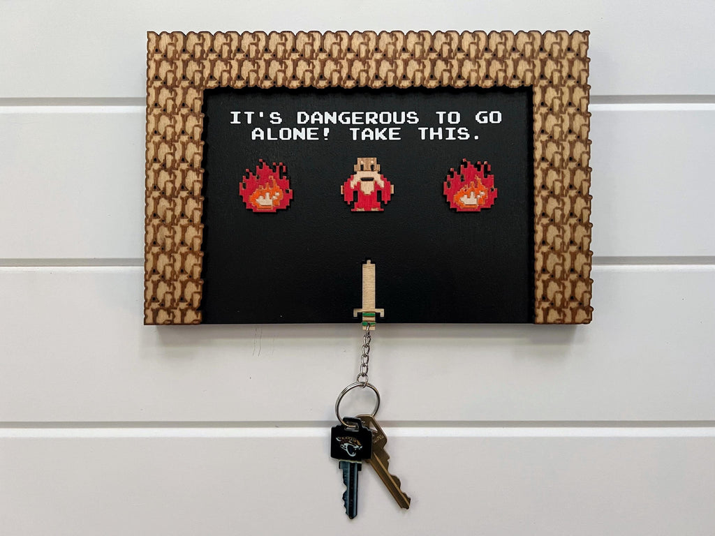 Legend of Zelda Key Holder - Original NES Zelda