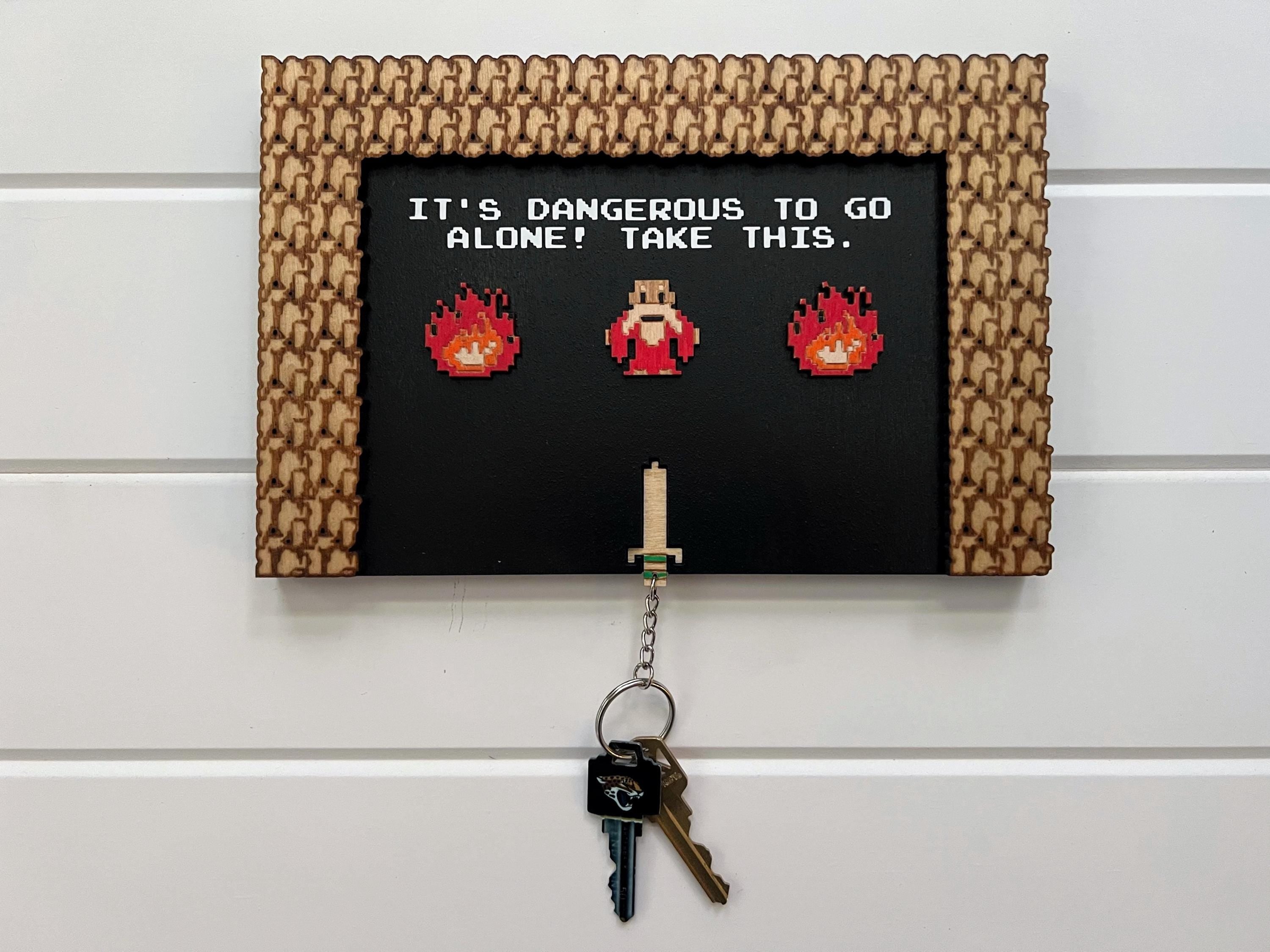 Legend of Zelda Key Holder - Original NES Zelda