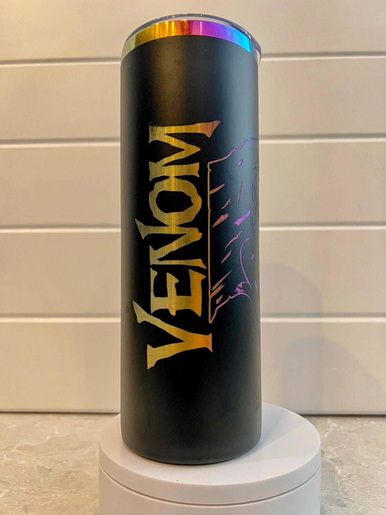 Venom - Engraved Tumbler - 20oz Slim