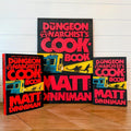 The Dungeon Anarchist's Cookbook Cover Wall Art | Book 3 Decor | Layered Wood Sign | 3D Laser Cut Birch | Nerdy Gift | LitRPG