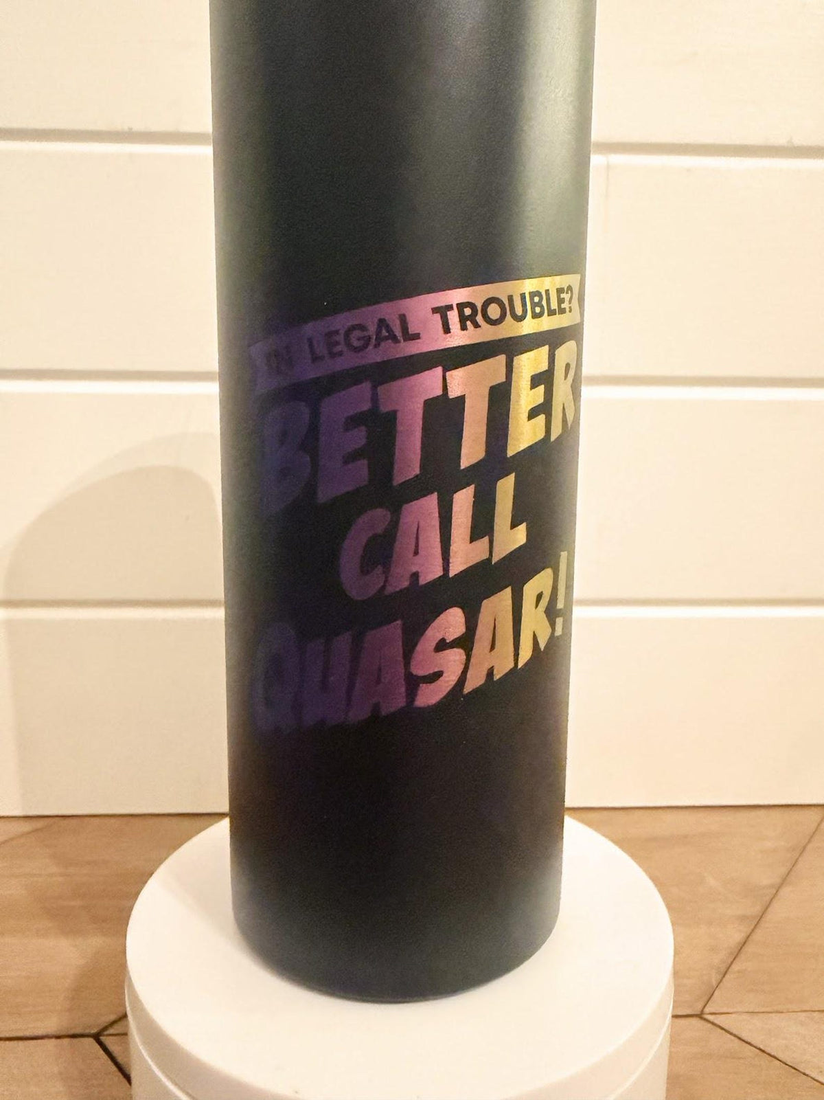 Better Call Quasar - Dungeon Crawler Carl - 20oz Slim Tumbler