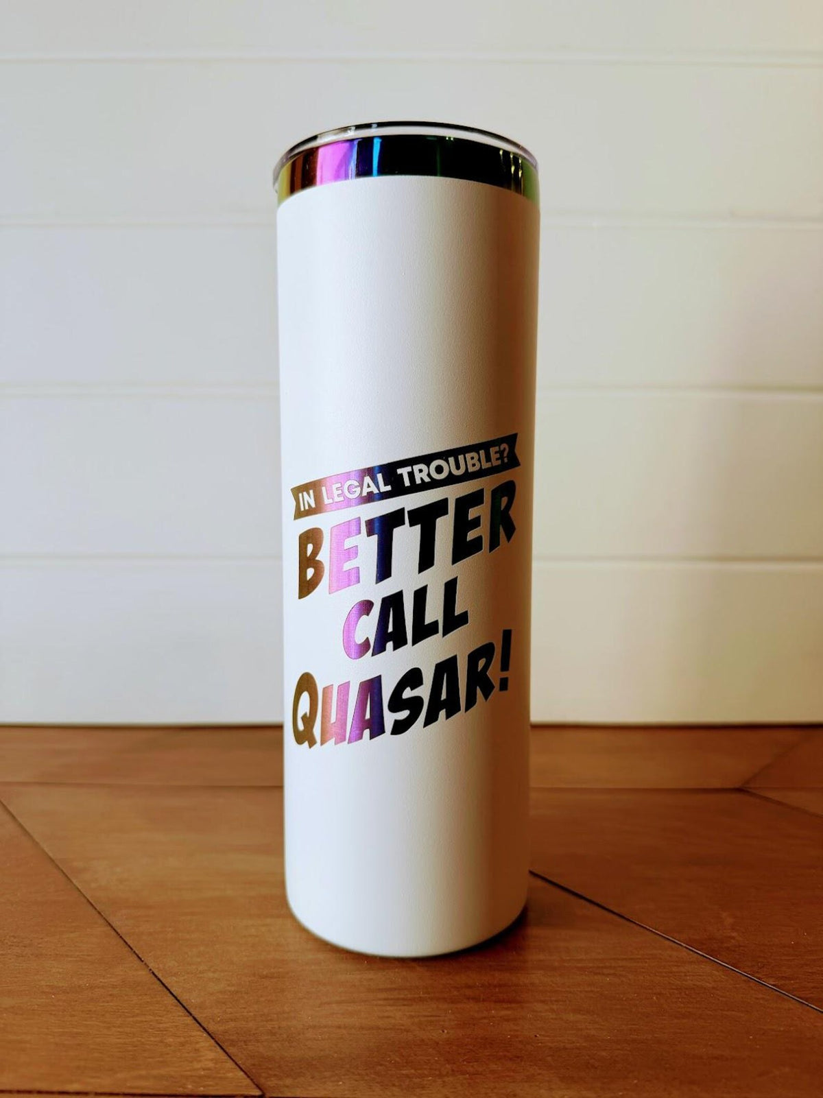 Better Call Quasar - Dungeon Crawler Carl - 20oz Slim Tumbler