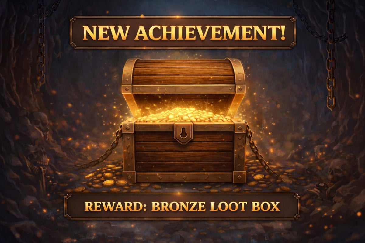 Bronze Loot Box | Dungeon Crawler Carl Mystery Box | Gamer Loot Crate | Nerd Gift Box | Geek Gift Set | Random Handmade Items