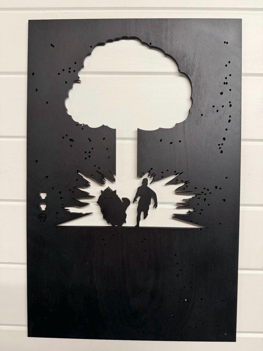 Carl's Doomsday Scenario Book Cover Wall Art | Book 2 Decor | Layered Wood Sign | 3D Laser Cut Birch | Nerdy Gift | LitRPG