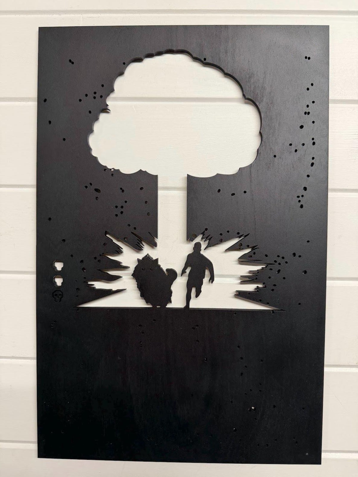 Carl's Doomsday Scenario Book Cover Wall Art | Book 2 Decor | Layered Wood Sign | 3D Laser Cut Birch | Nerdy Gift | LitRPG