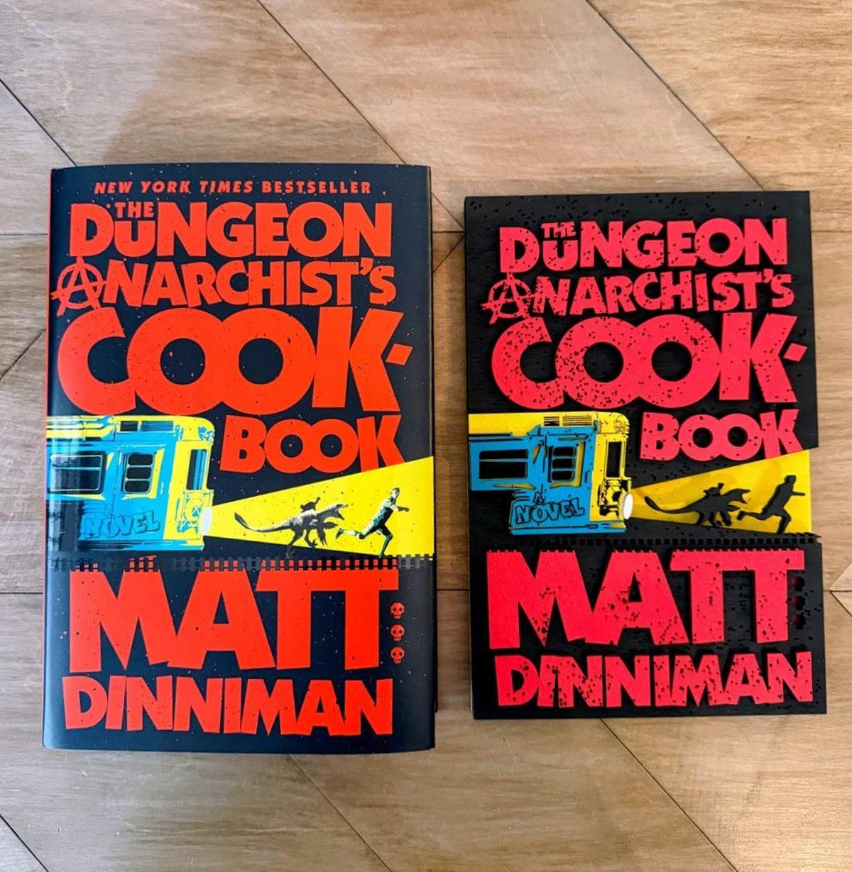 The Dungeon Anarchist's Cookbook Cover Wall Art | Book 3 Decor | Layered Wood Sign | 3D Laser Cut Birch | Nerdy Gift | LitRPG