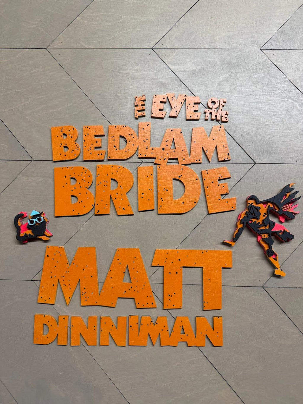 The Eye of the Bedlam Bride Cover Wall Art | Book 6 Decor | Layered Wood Sign | 3D Laser Cut Birch | Nerdy Gift | LitRPG