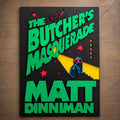 The Butcher's Masquerade Cover Wall Art | Book 5 Decor | Layered Wood Sign | 3D Laser Cut Birch | Nerdy Gift | LitRPG