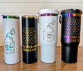 Carl's Jug O' Boom Tumbler | Dungeon Crawler Carl | 20oz or 30oz Rainbow Engraved Cup | Black or White