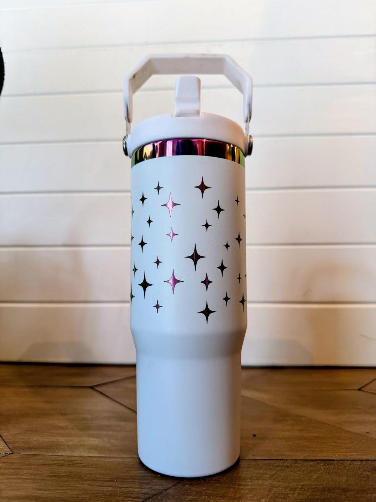 Princess Posse Tumbler | Dungeon Crawler Carl Princess Donut | 20oz or 30oz Rainbow Engraved Cup | Black or White