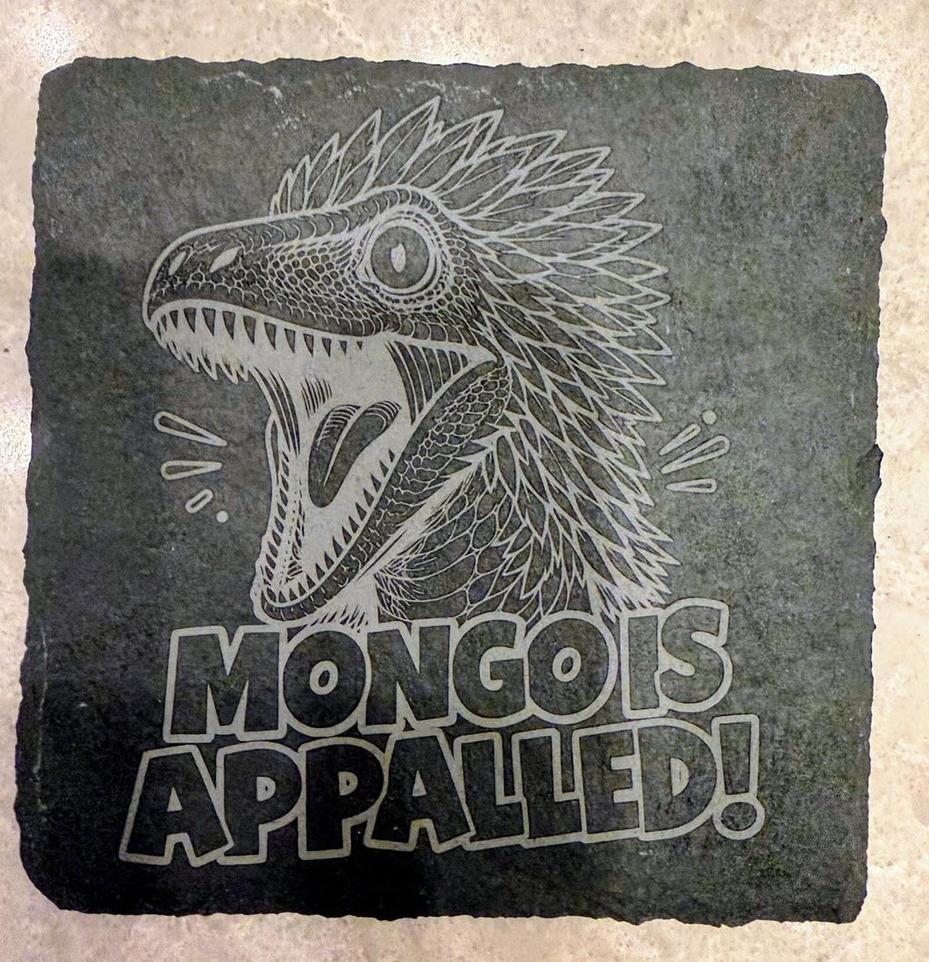 Dungeon Crawler Carl - Engraved Slate Coaster Set of 6