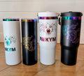 Samantha "IWKYM / Yoo Hoo" Tumbler | Dungeon Crawler Carl | 20oz or 30oz Rainbow Engraved Cup | Black or White