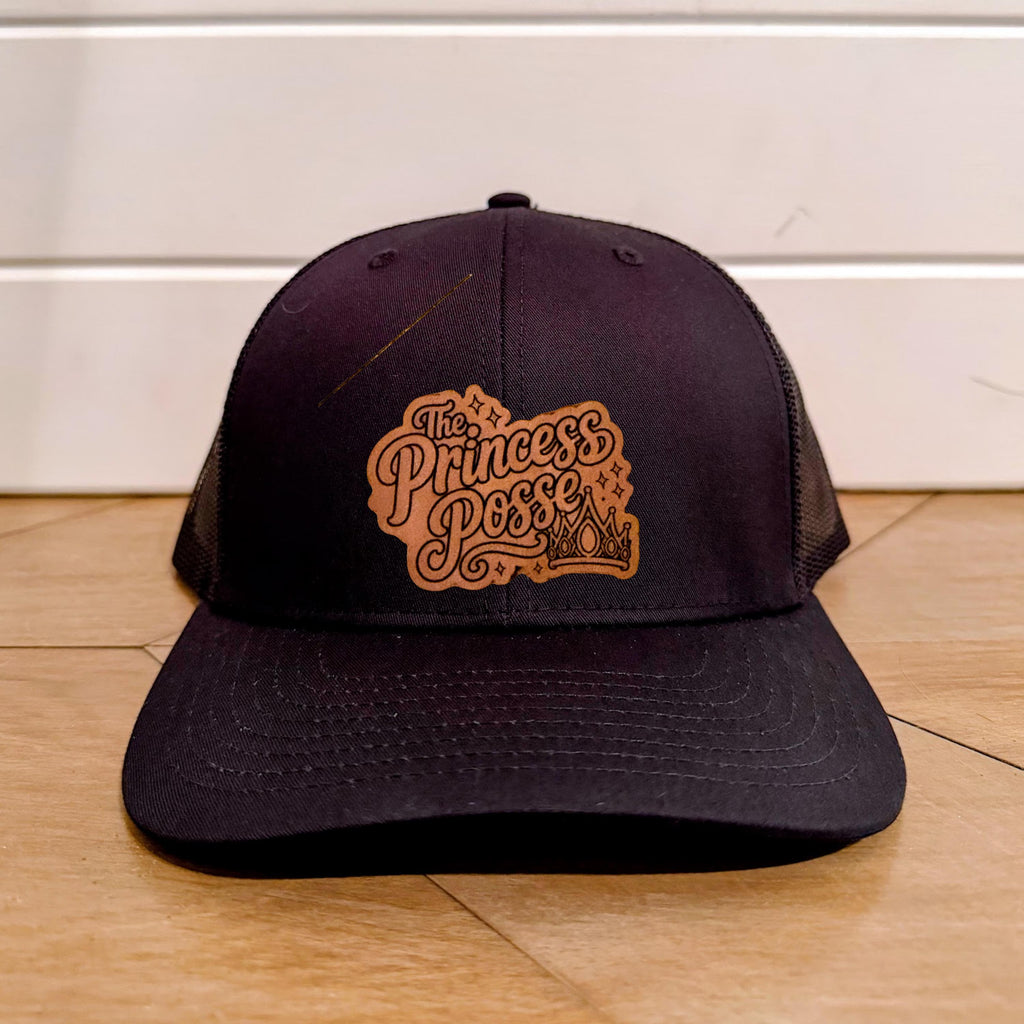 Princess Posse Hat | Dungeon Crawler Carl Inspired Patch Hat | Richardson 112 Trucker Cap | Princess Donut Fan Gift | Nerdy Bookish Apparel
