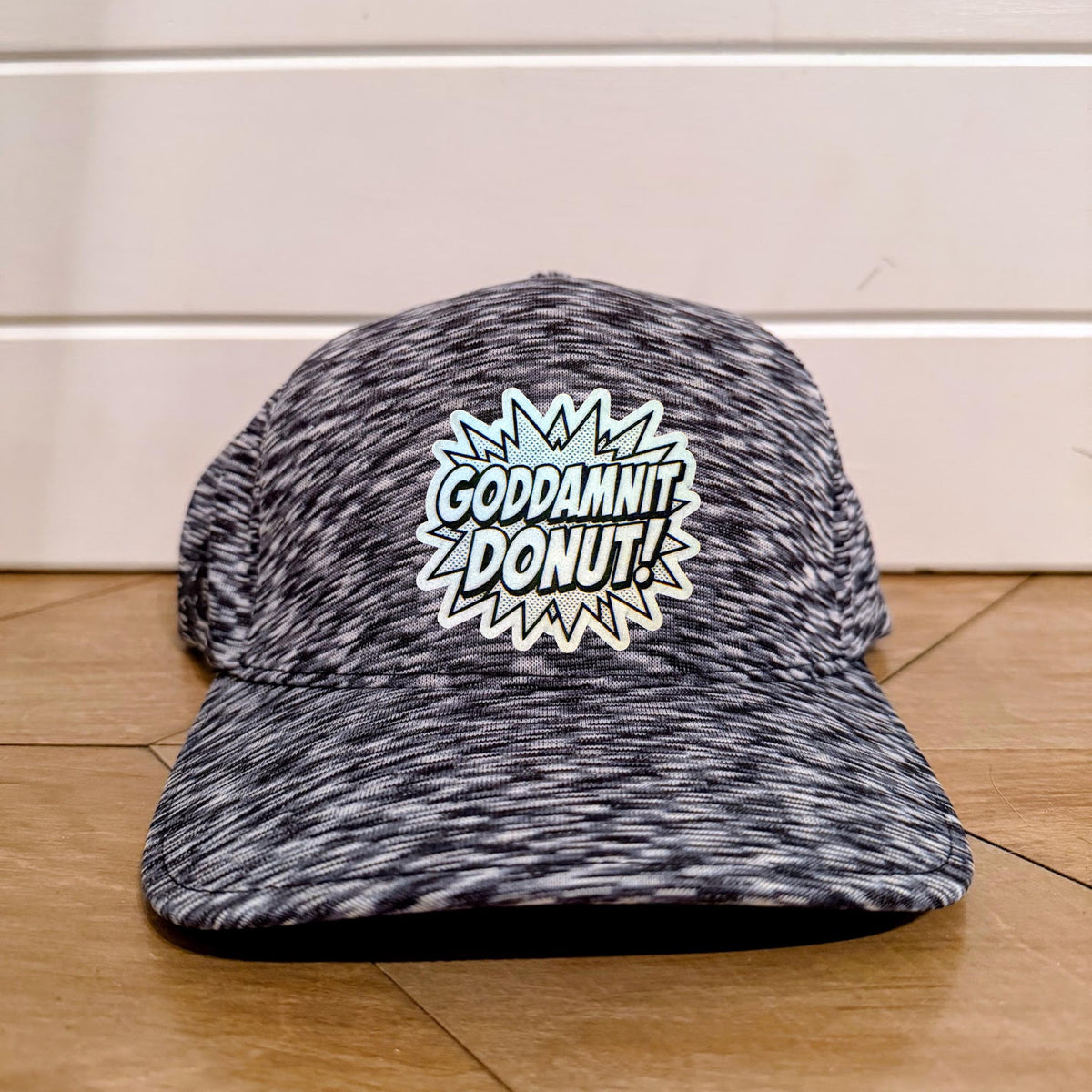 Goddamnit Donut Hat | Dungeon Crawler Carl Inspired Patch Hat | Richardson 112 Trucker Cap | Princess Donut Fan Gift | Nerdy Bookish Apparel