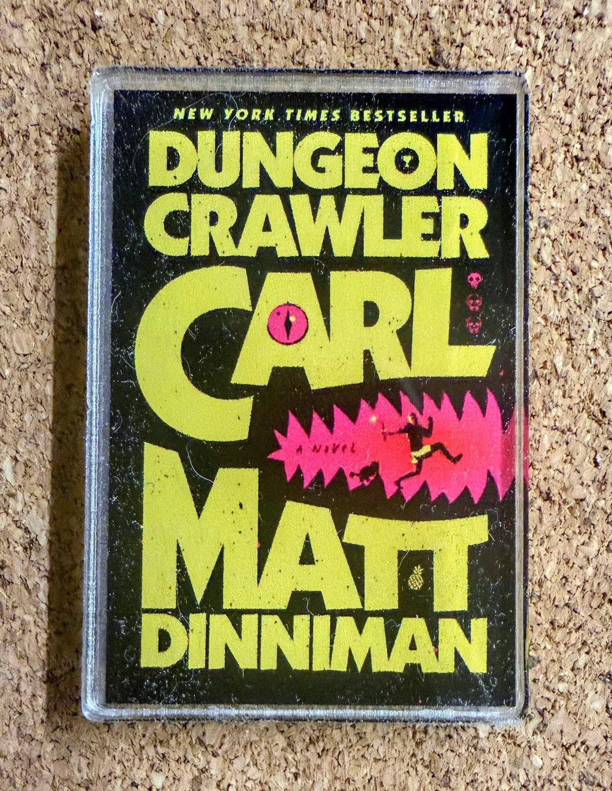 Dungeon Crawler Carl Hardcover Acrylic Pins | UV Printed Book Cover Pin Set | Matt Dinniman Inspired Collectible Pins | Nerdy Bookish Gift