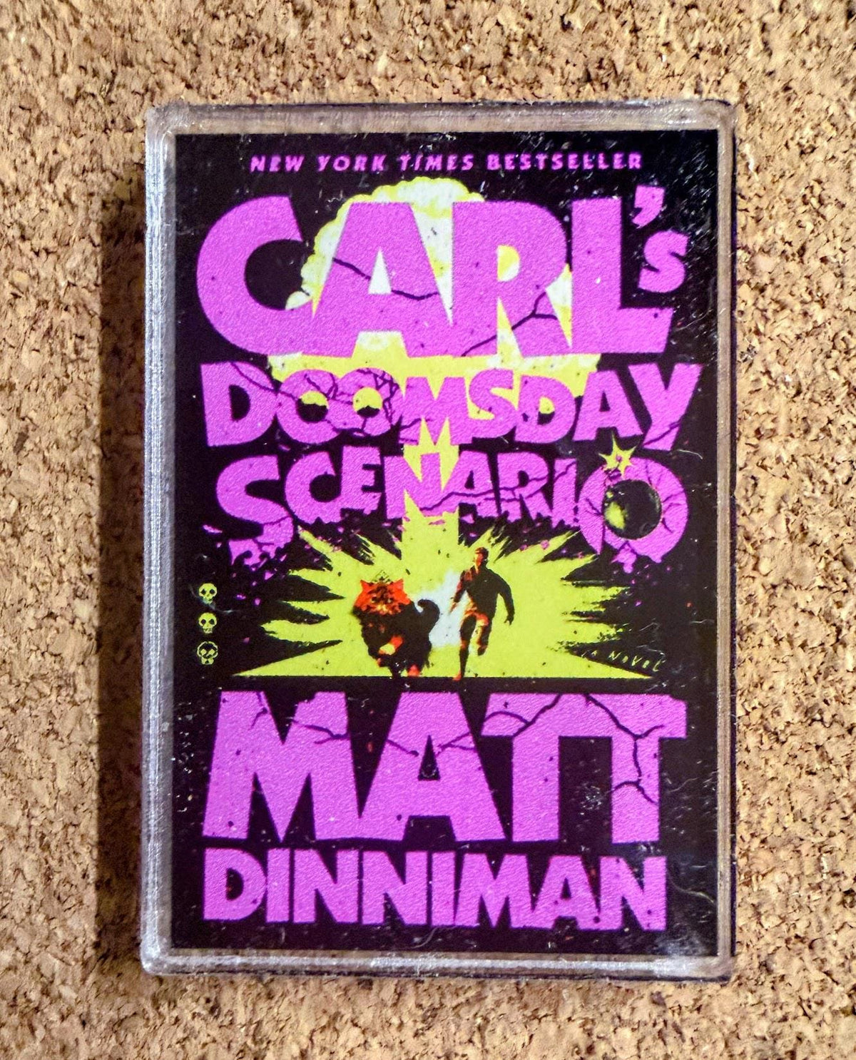 Dungeon Crawler Carl Hardcover Acrylic Pins | UV Printed Book Cover Pin Set | Matt Dinniman Inspired Collectible Pins | Nerdy Bookish Gift