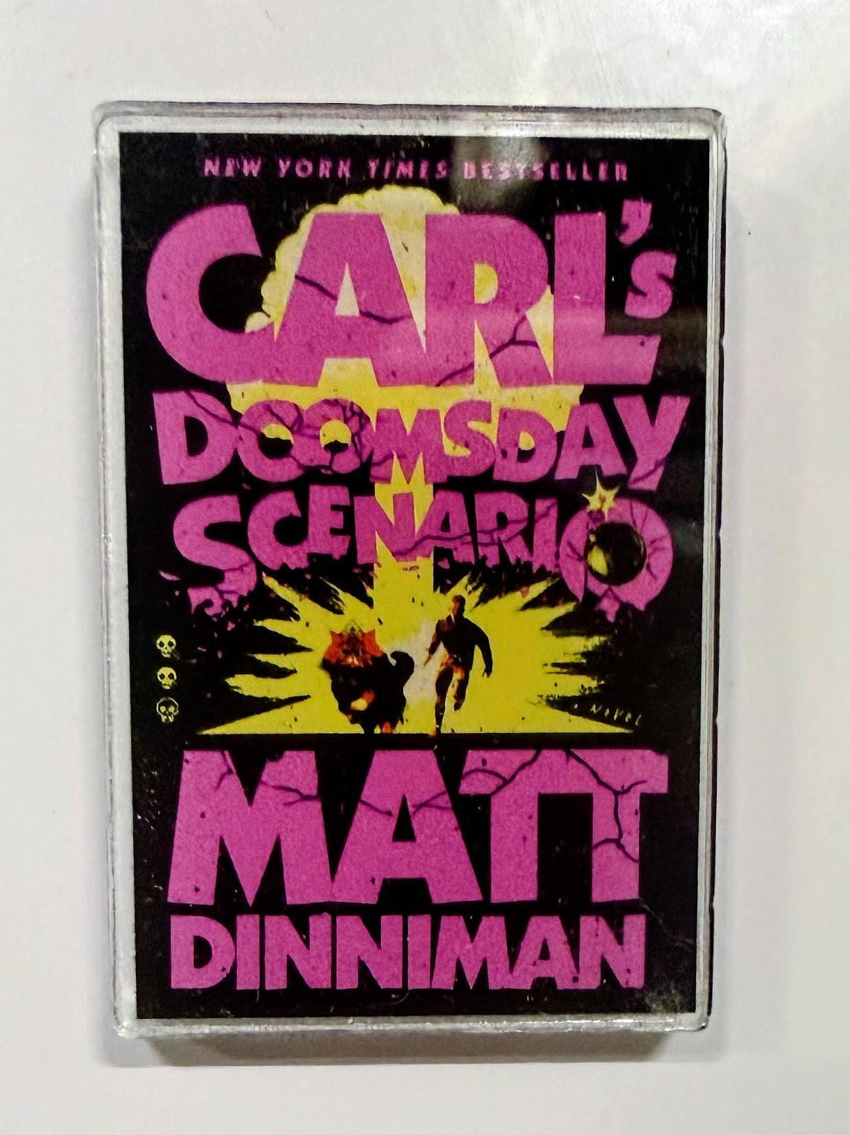 Dungeon Crawler Carl Book Magnets | Mini Hardcover Book Cover Magnets | DCC Acrylic Magnet Set | LitRPG Book Lover Gift