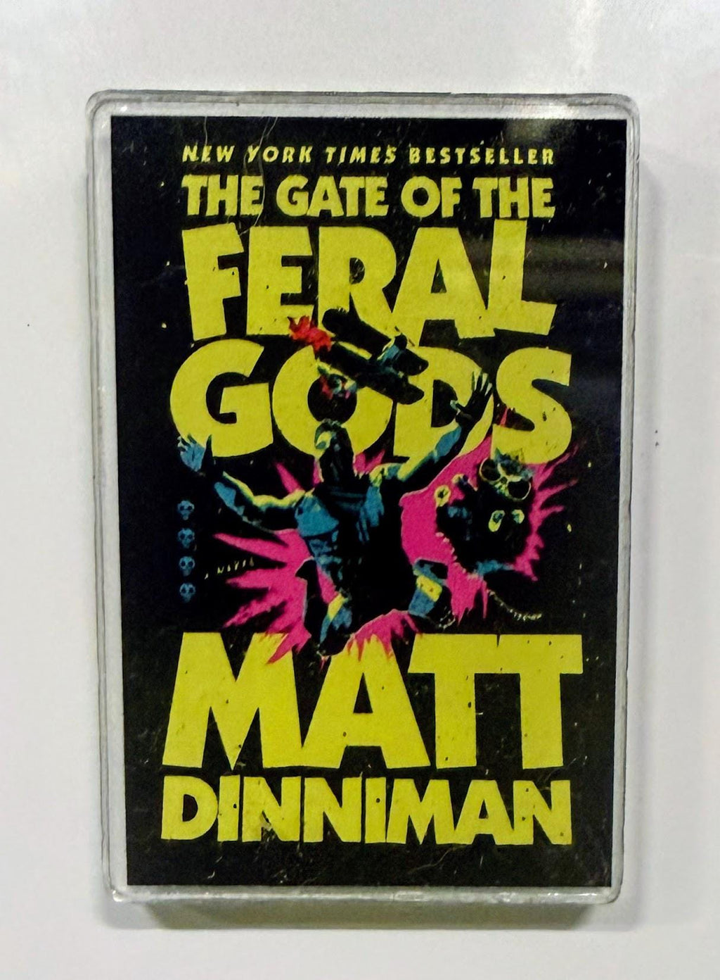 Dungeon Crawler Carl Book Magnets | Mini Hardcover Book Cover Magnets | DCC Acrylic Magnet Set | LitRPG Book Lover Gift