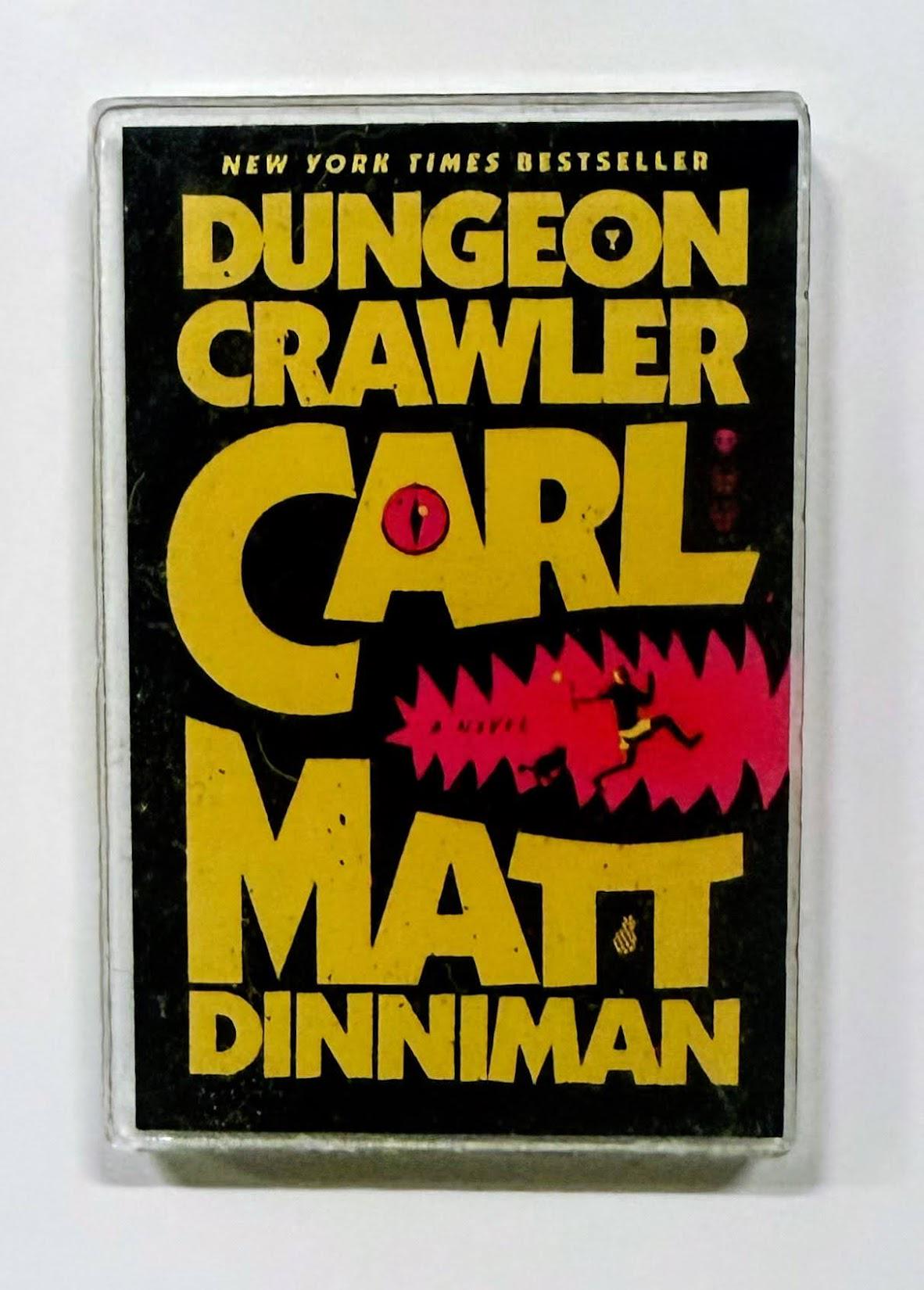 Dungeon Crawler Carl Book Magnets | Mini Hardcover Book Cover Magnets | DCC Acrylic Magnet Set | LitRPG Book Lover Gift