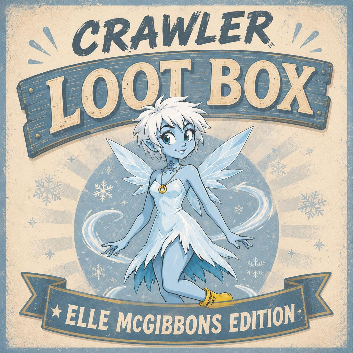 Elle McGibbons Gift Box | Dungeon Crawler Carl Crawler Loot Box | DCC LitRPG Merch &amp; Collectibles | Fantasy Book Lover Gift