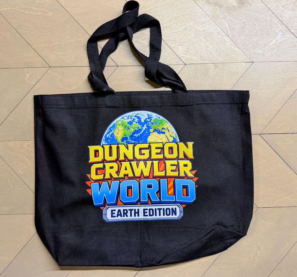 Dungeon Crawler Carl Tote Bag | DCC Quote Canvas Book Bag | LitRPG Bookish Tote for Readers | Fantasy Book Lover Gift
