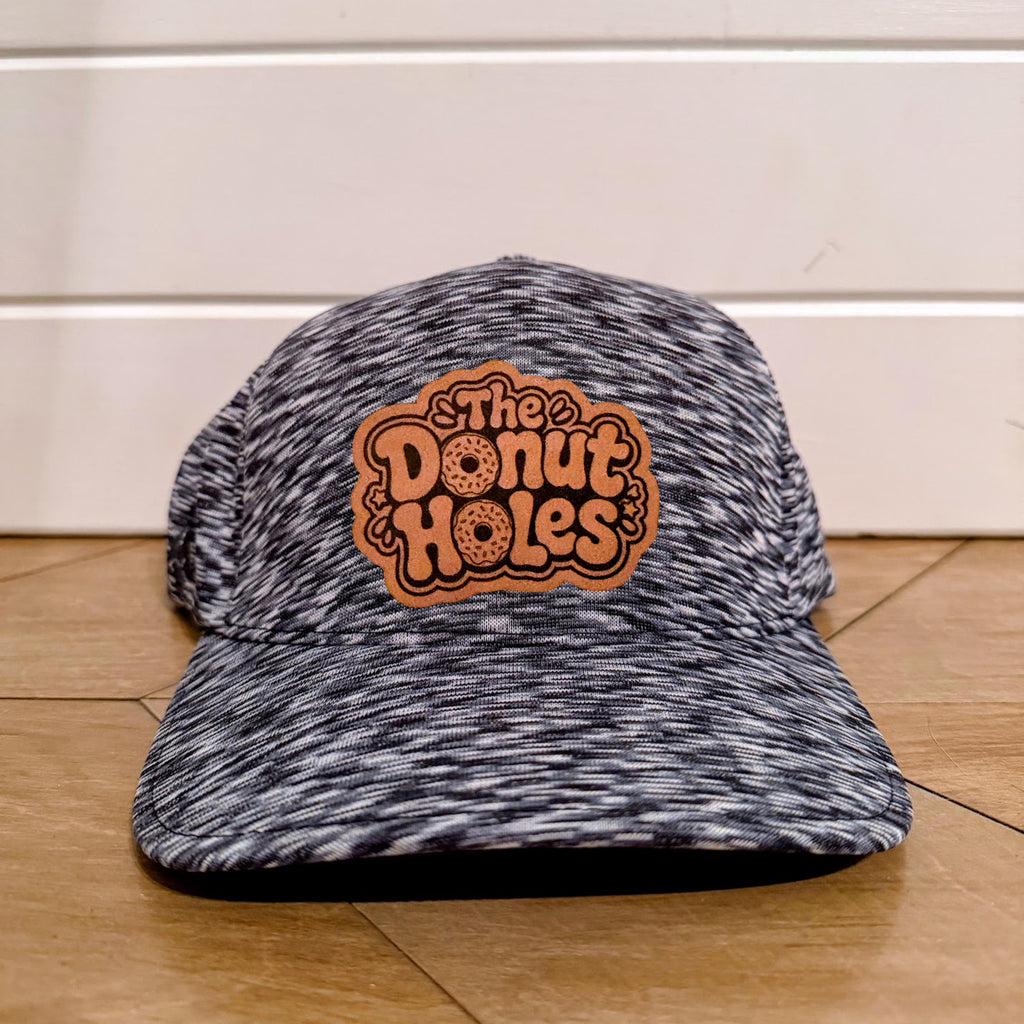 The Donut Holes Hat | Dungeon Crawler Carl Trucker Hat | Laser Engraved Leather Patch | Princess Donut LitRPG Gift