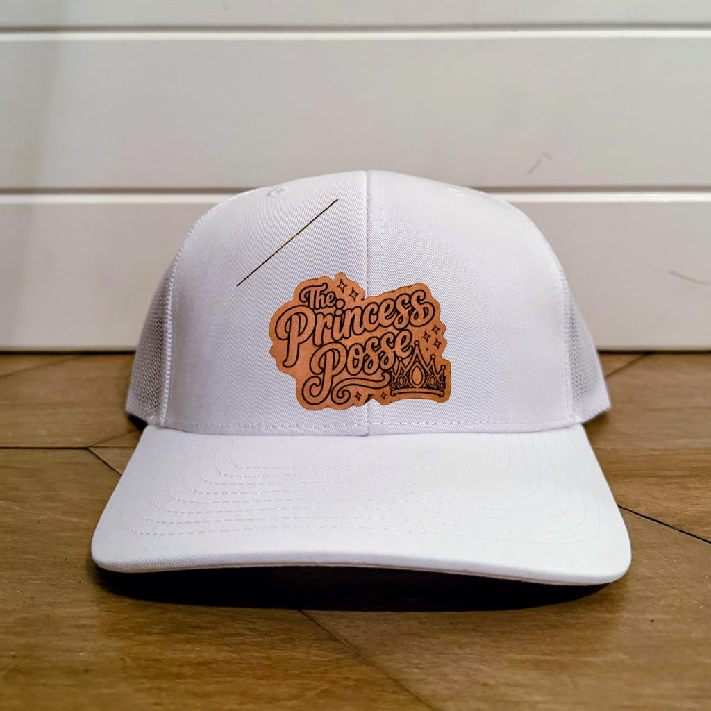 Princess Posse Hat | Dungeon Crawler Carl Inspired Patch Hat | Richardson 112 Trucker Cap | Princess Donut Fan Gift | Nerdy Bookish Apparel