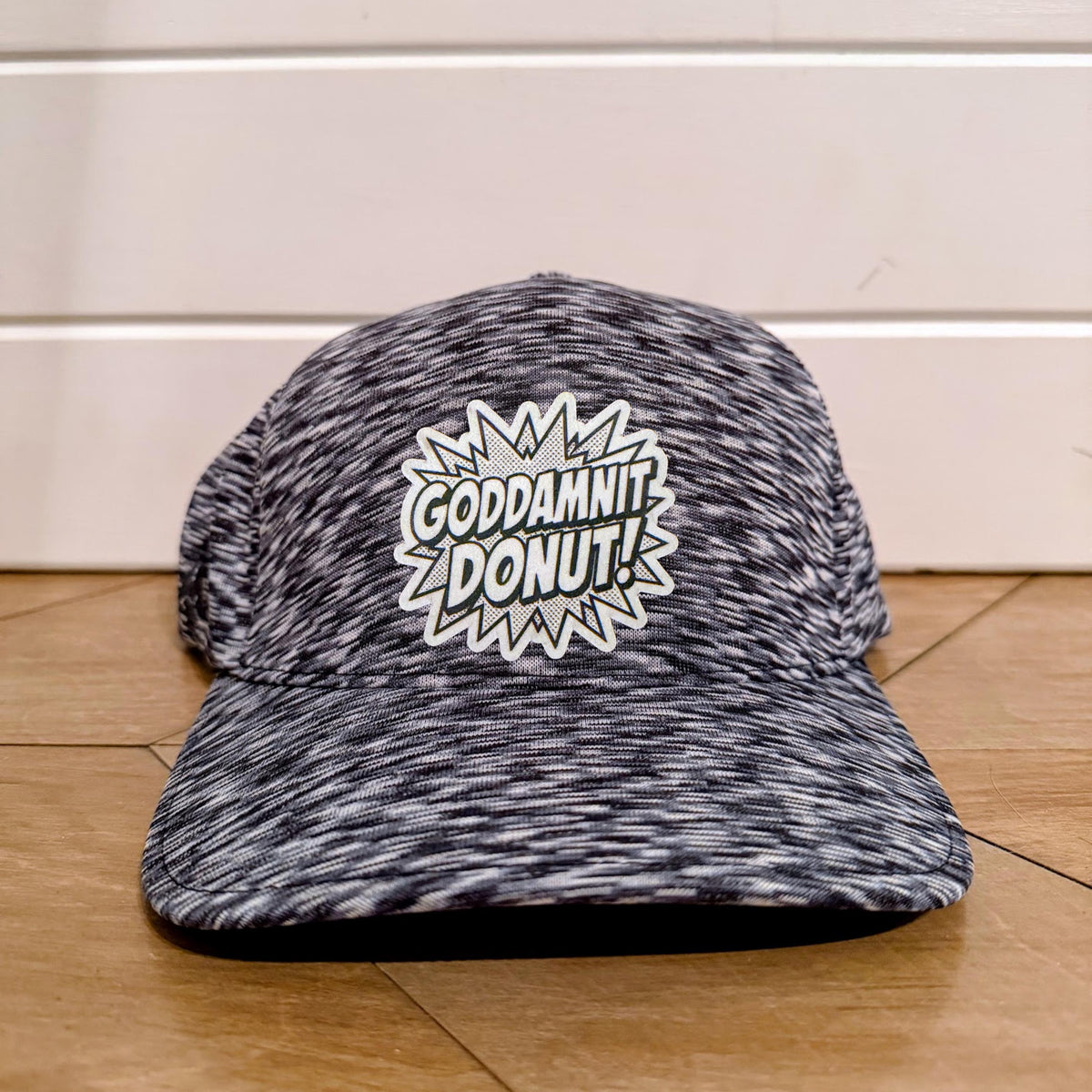 Goddamnit Donut Hat | Dungeon Crawler Carl Inspired Patch Hat | Richardson 112 Trucker Cap | Princess Donut Fan Gift | Nerdy Bookish Apparel