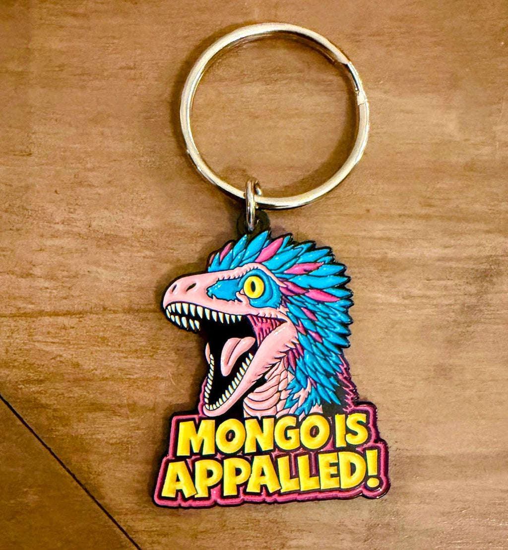 Dungeon Crawler Carl Enamel Keychain | 5 Designs | Princess Donut This Is An Outrage | Mongo Is Appalled | New Achievement | LitRPG Fan Gift