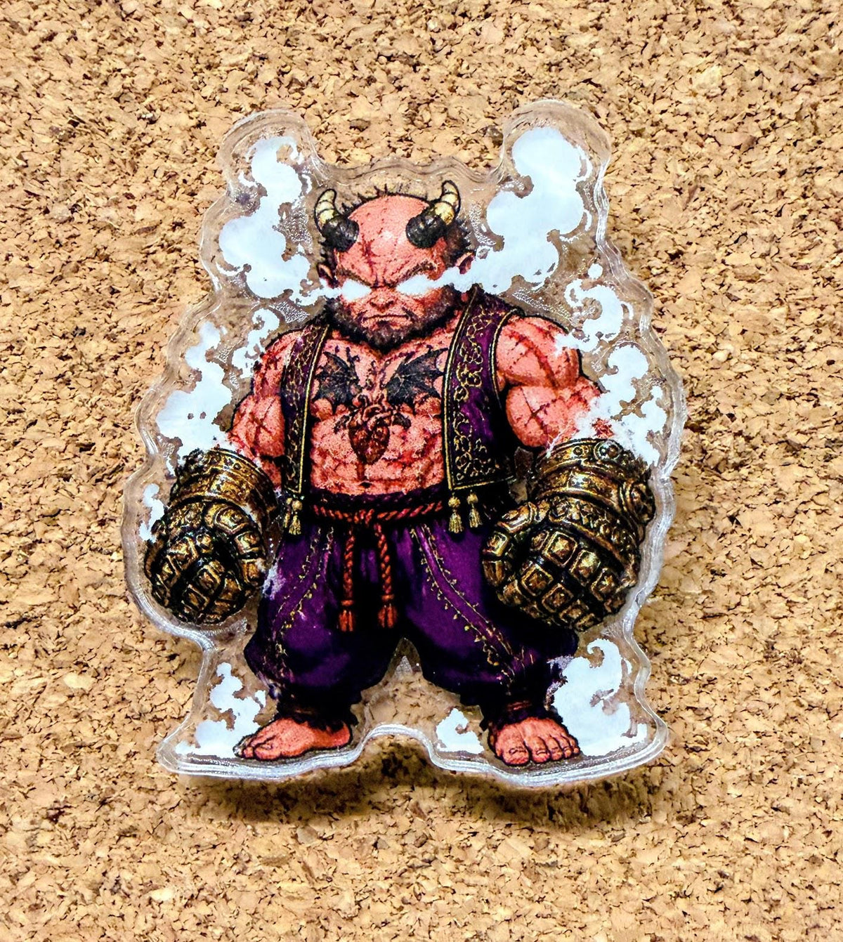 Penis Parade Acrylic Pins | Dungeon Crawler Carl Desperado Club Collection | DCC Character Pins | LitRPG Collectibles