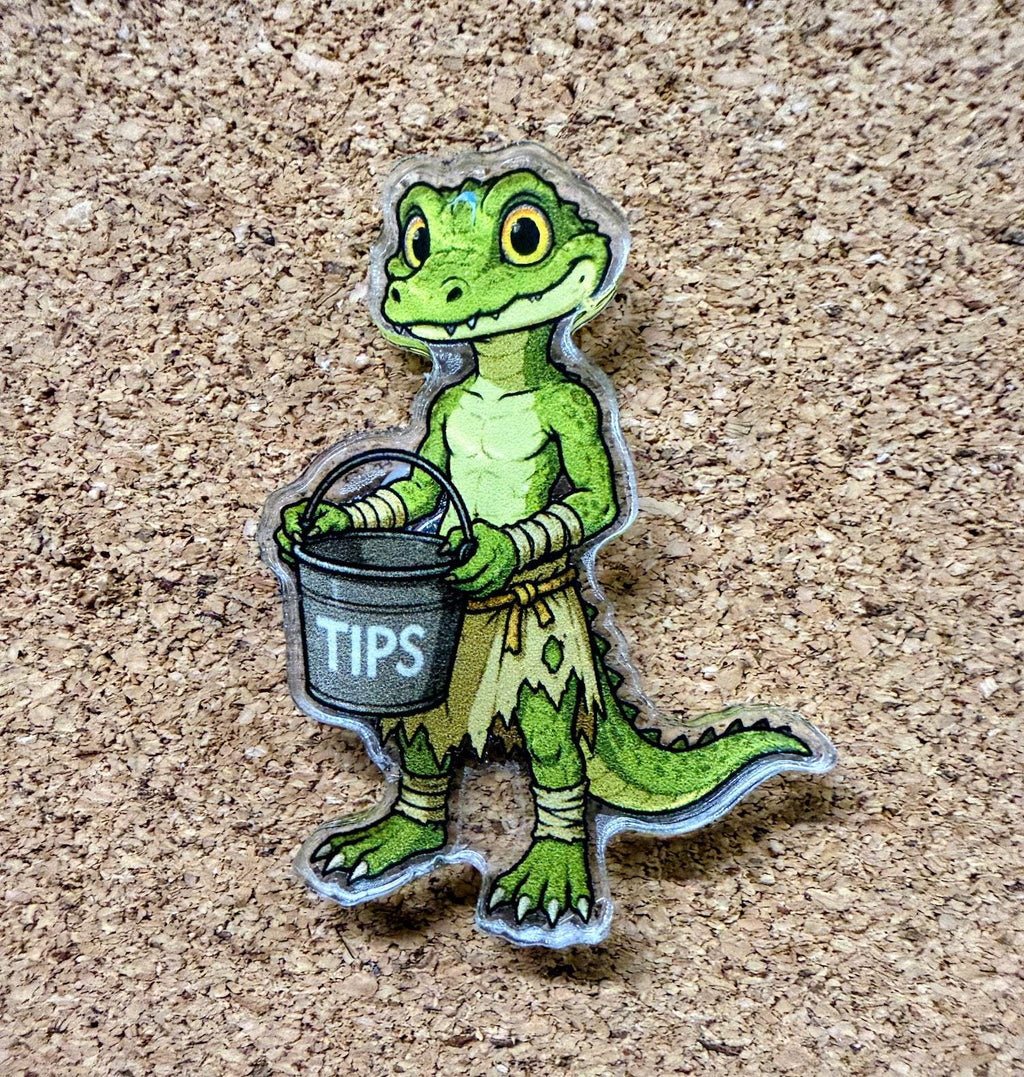 Penis Parade Acrylic Pins | Dungeon Crawler Carl Desperado Club Collection | DCC Character Pins | LitRPG Collectibles