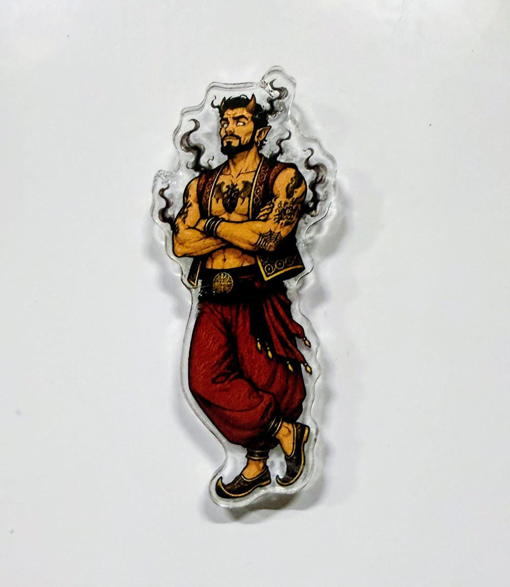 Penis Parade Magnets | Dungeon Crawler Carl Desperado Club Collection | DCC Acrylic Character Magnets | LitRPG Collectibles