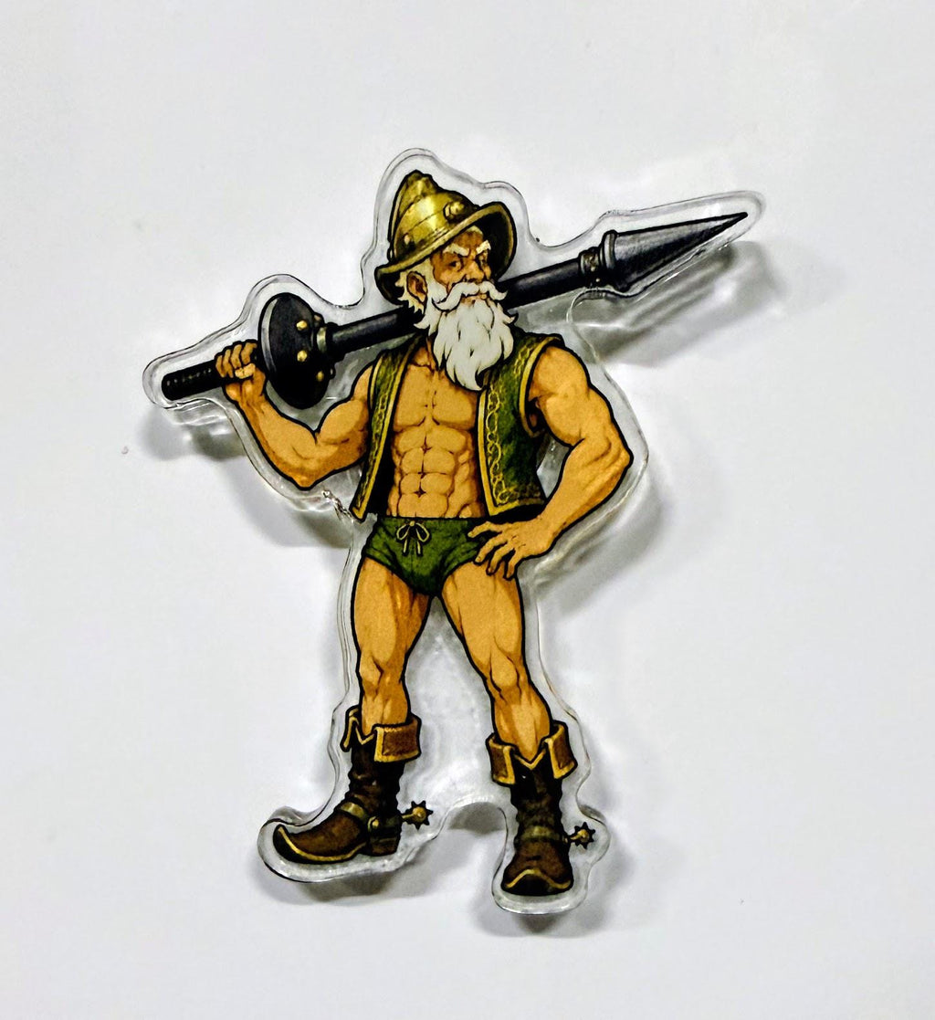 Penis Parade Magnets | Dungeon Crawler Carl Desperado Club Collection | DCC Acrylic Character Magnets | LitRPG Collectibles